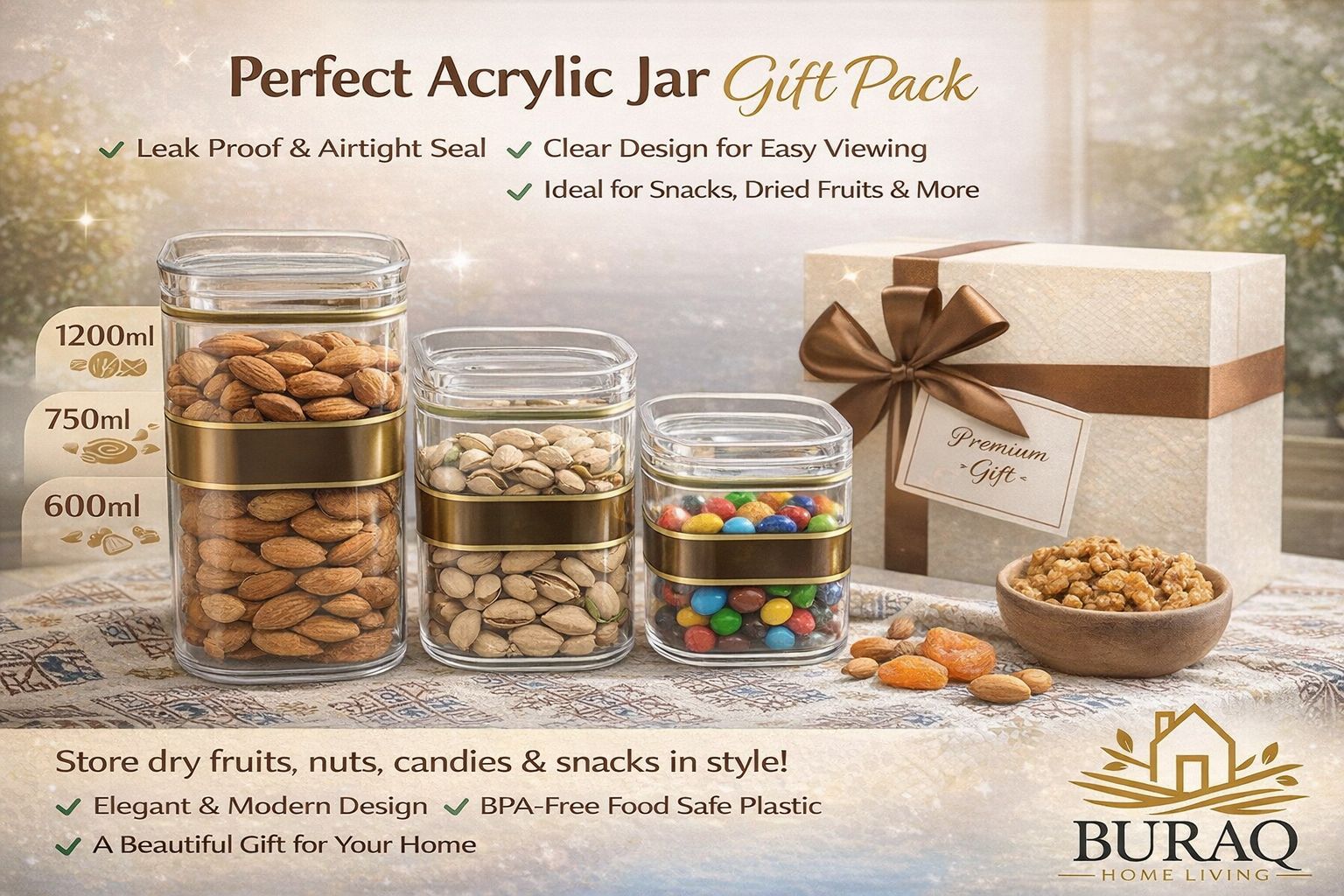 Perfect Acrylic Jar Gift Pack